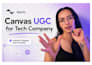 create ugc video for apps, saas, and tech product